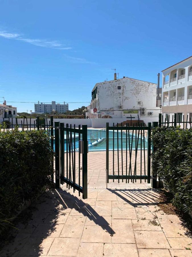 Apartamento Bajo Con Piscina Macarella Cala'N Blanes  ภายนอก รูปภาพ